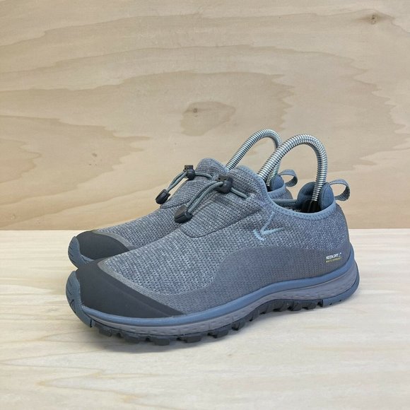 KEEN Womens Terra Moc Waterproof Hiking Slip On Clog Shoes Gray 1019600 Sz 6 NEW - Picture 3 of 11
